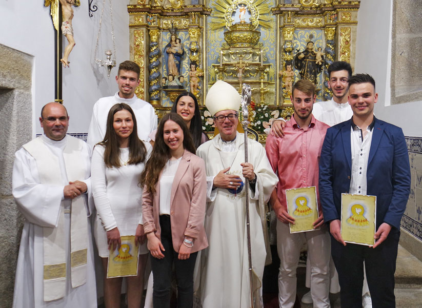 Visita Pastoral de D. António Couto à Paróquia de Vale de Figueira