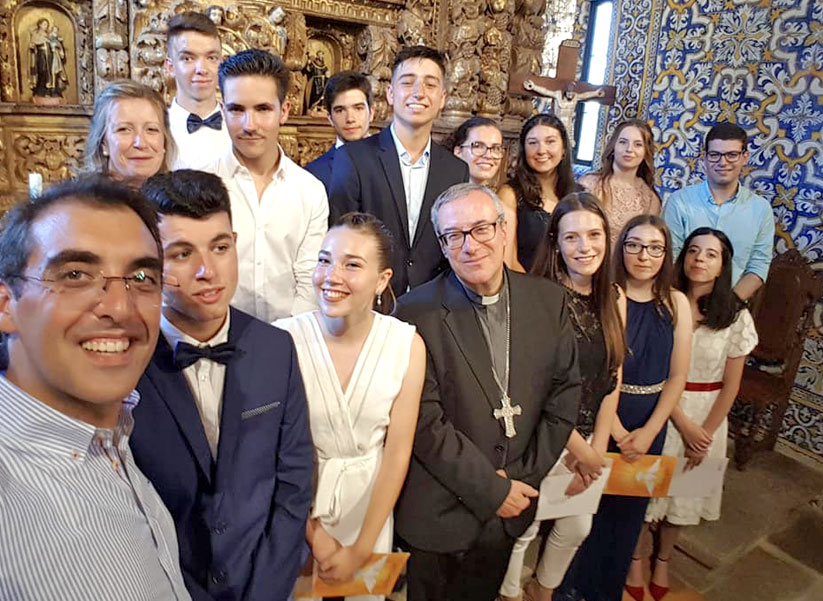 Celebração do Sacramento do Crisma Paróquias de Alvite e de Leomil