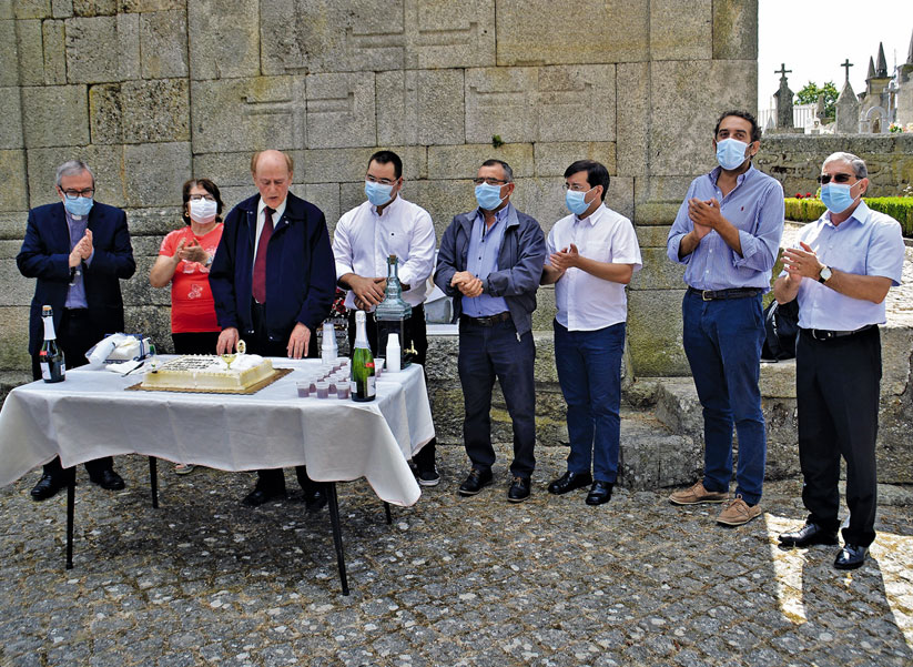 Homenagem ao Pe. Ildo na paróquia de Arcos - Diocese de Lamego