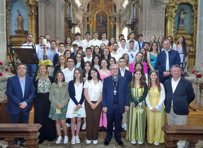 Celebração do Crisma na Paróquia da Sé