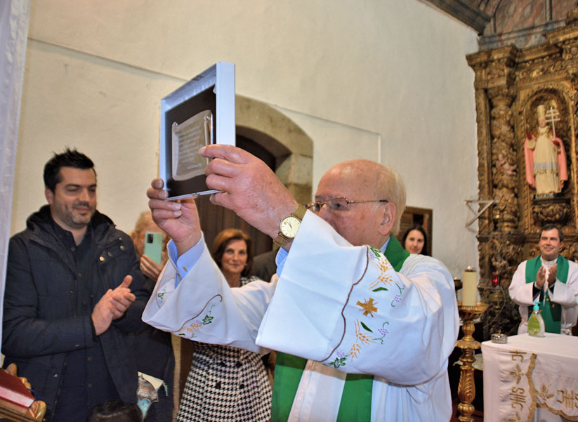 Homenagem ao Pe. Ildo na paróquia de Arcos - Diocese de Lamego