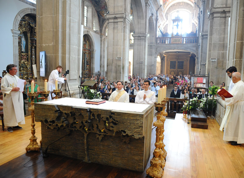 Homenagem ao Pe. Ildo na paróquia de Arcos - Diocese de Lamego