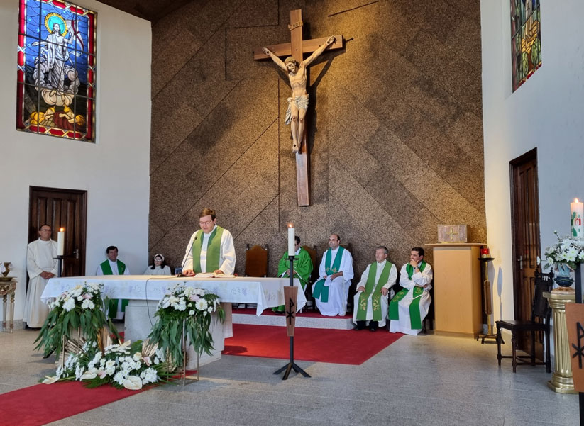 Homenagem ao Pe. Ildo na paróquia de Arcos - Diocese de Lamego