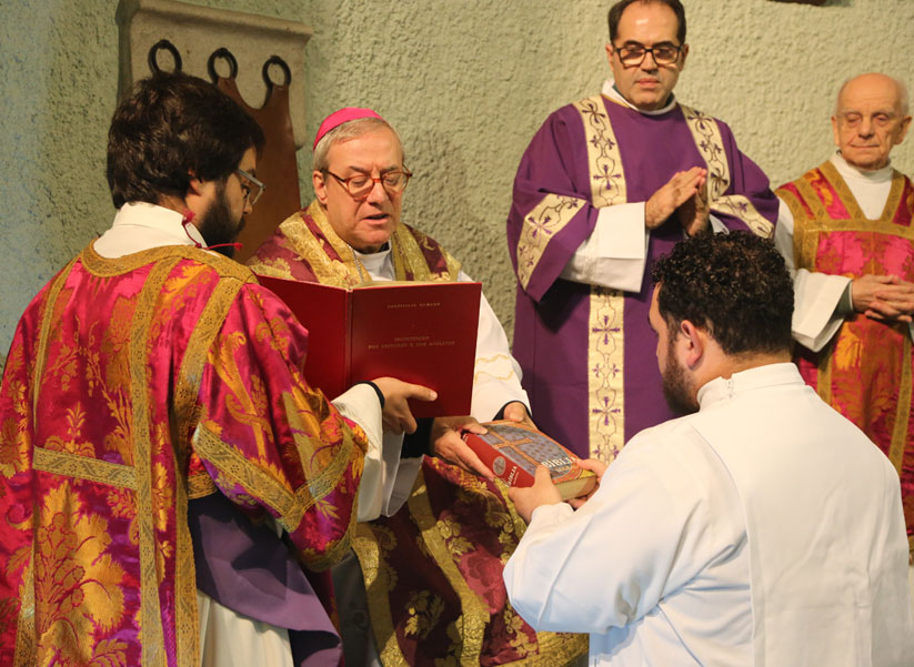 Instituição de Leitor no Seminário de Lamego