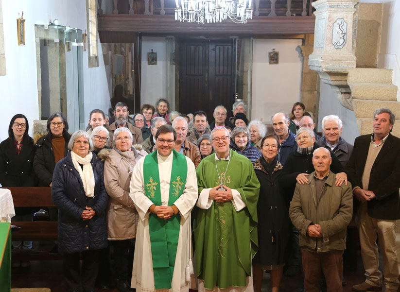 Visita de D. António a Aldeia de Nacomba